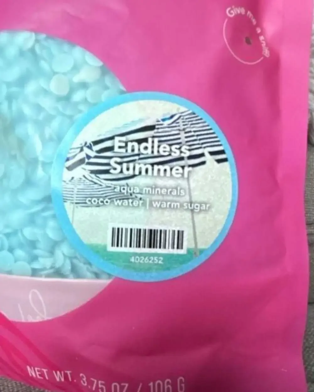 Pink Zebra Sprinkles Fragranced Wax Melts - Endless Summer